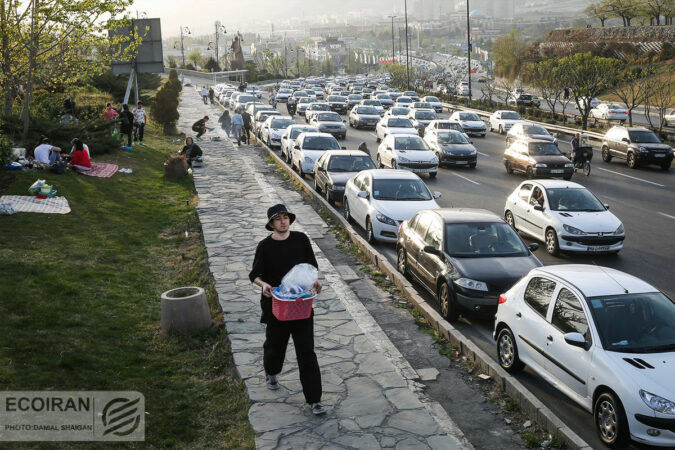 جزئیات تردد خودروها در تهران برای سیزدهبدر جزئیات تردد خودروها در تهران برای سیزدهبدر
