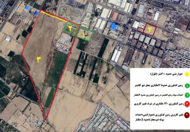 ماجرای دیوارکشی در دل حریم تهران ماجرای دیوارکشی در دل حریم تهران