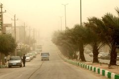 انسداد مسیر زابل – زاهدان در اثر طوفان