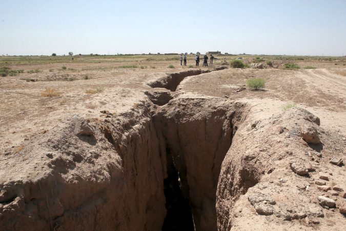 فرونشست زمین در البرز ۱۴۵ برابر استاندارد جهانی است فرونشست زمین در البرز ۱۴۵ برابر استاندارد جهانی است