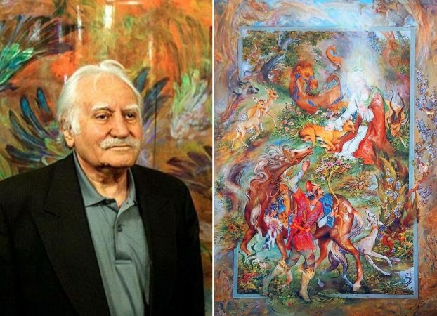 پیکر استاد فرشچیان کنار مقبره صائب تبریزی آرام میگیرد پیکر استاد فرشچیان کنار مقبره صائب تبریزی آرام میگیرد