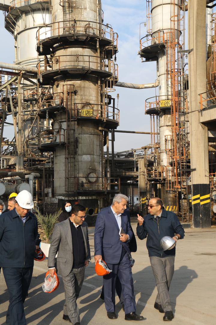 بازدید مدیرعامل ایرانول از مجتمع ظرفسازی و پالایشگاه روغنسازی تهران بازدید مدیرعامل ایرانول از مجتمع ظرفسازی و پالایشگاه روغنسازی تهران