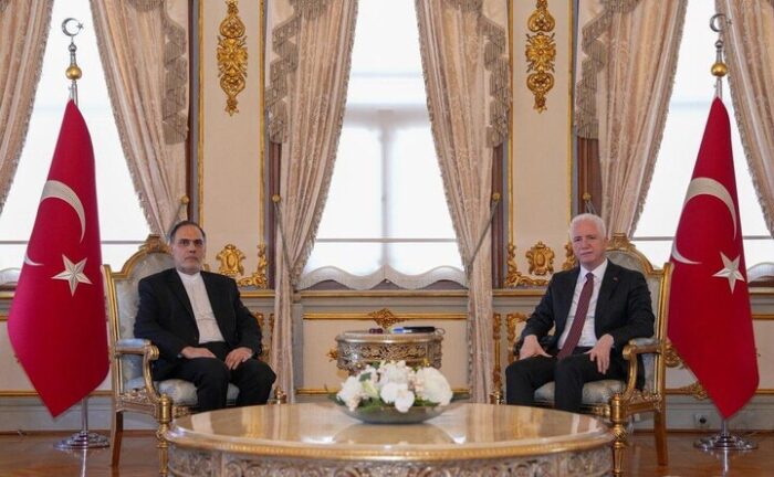 دیدار و گفت‌وگوی سفیر ایران در ترکیه با استاندار استانبول