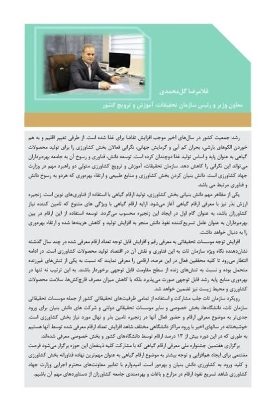 رونمایی از دو رقم برنج، که قبلاً رونمایی شده! کشاورزی ,