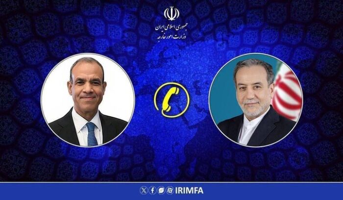 رایزنی عراقچی با وزیر خارجه مصر درباره تحولات منطقه