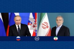 پزشکیان و پوتین آخرین وضعیت روابط دوجانبه را تلفنی بررسی کردند