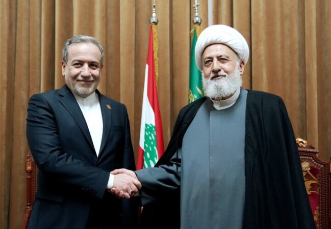 عراقچی با شیخ علی الخطیب دیدار کرد