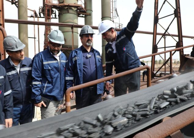 بازدید مدیرعامل هلدینگ صبا انرژی از شرکت صبا فولاد خلیج فارس