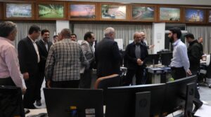 بازدید پزشکیان از وزارت نیرو و مدیریت شبکه برق