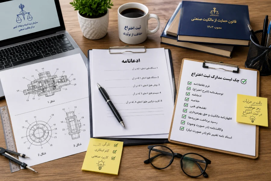 ثبت اختراع در ایران چگونه است؟
