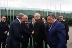 قالیباف باکو را به مقصد تهران ترک کرد