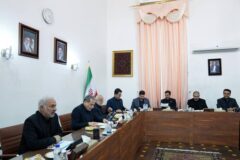 نشست مسئولان برگزاری مراسم تشییع رهبر شهید انقلاب با عراقچی