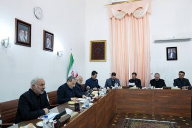 نشست مسئولان برگزاری مراسم تشییع رهبر شهید انقلاب با عراقچی