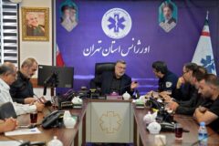 بازدید ظفرقندی از مرکز هدایت عملیات اورژانس تهران