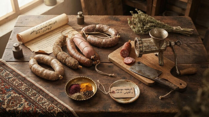لیست برندهای معتبر سوسیس و کالباس ایران به ترتیب تاریخ تأسیس