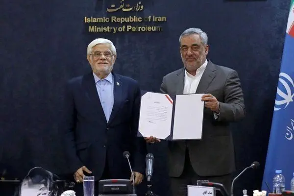 معارفه سرپرست جدید وزارت نفت با حضور معاون اول رئیس‌جمهوری